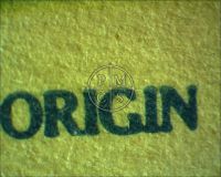BRIDE OF FRANKENSTEIN - Here the word "ORIGIN" in the fine print at lower left. This is a marvelous example of an authentic, analog print on authentic paper. The imprint is sharp, and the paper is lighly toned with age and clearly fibrous. (Poster)