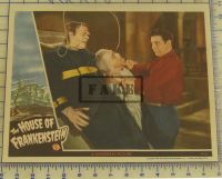 THE HOUSE OF FRANKENSTEIN LOBBY CARD (Poster)
