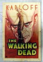 THE WALKING DEAD - Before mounting. (Poster)
