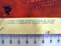 THE WALKING DEAD - Detail of fine print and damage on lower left corner. (Poster)