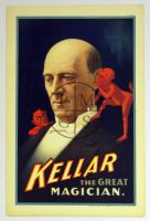 KELLAR THE GREAT MAGICIAN, PORTRAIT - Conservation processes complete. (Poster)