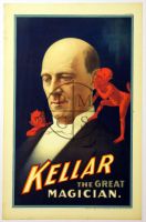 KELLAR THE GREAT MAGICIAN, PORTRAIT - Restoration completed. (Poster)