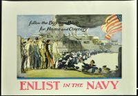 ENLIST IN THE NAVY (Poster)