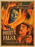 Por La Puerta Falsa - Linen Backed (Poster)