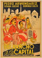 Del Rancho A La Capital - Linen Backed (Poster)