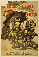 Order Coal Now - Linen Backed (Poster)