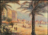 La Plage de Bordigherra - Before, 350/435 (Poster)