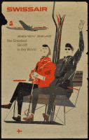 Swissair Seven Seas, the Greatest Ski-lift in the Air - Before (Poster)