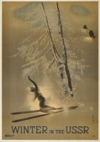Winter in the USSR - Linen Backed (Poster)