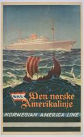 Norwegian America Line (Poster)